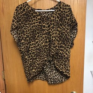 Cheetah Print Crop
